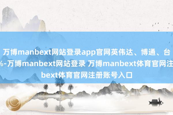 万博manbext网站登录app官网英伟达、博通、台积电涨超